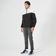Men Casual Sports Jacket Full Zipper Cut