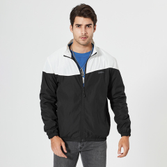 Men Casual Sports Jacket Full Zipper Cut