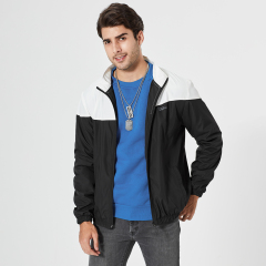 Men Casual Sports Jacket Full Zipper Cut