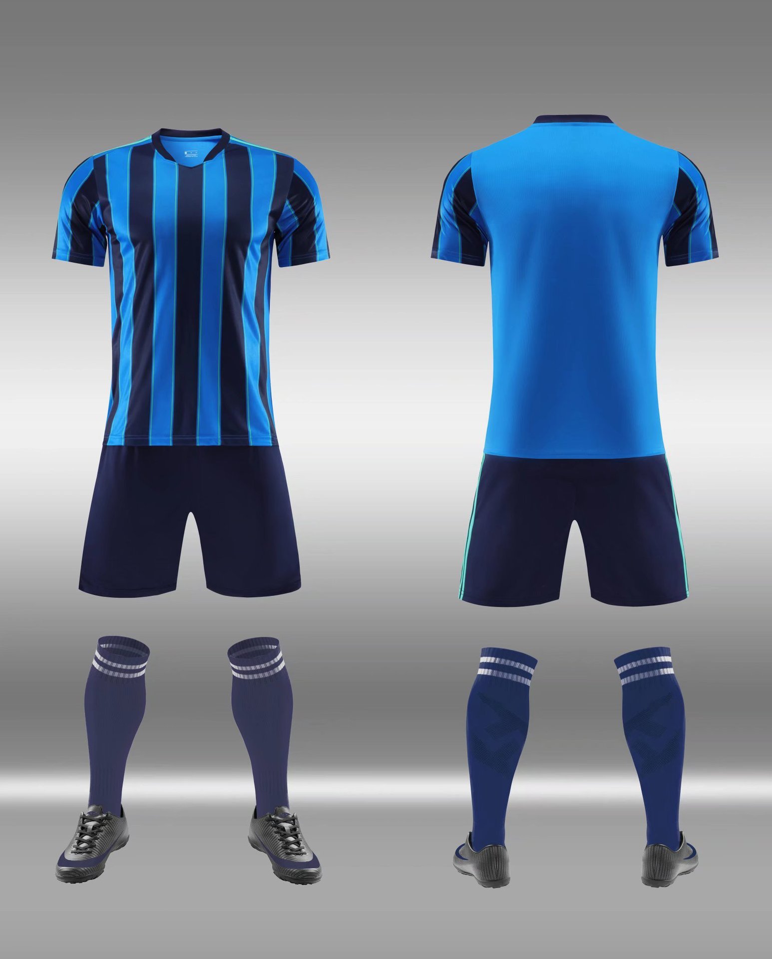 Custom Sublimated Printing Soccer Football Jersey Uniforms for Kids and Schools