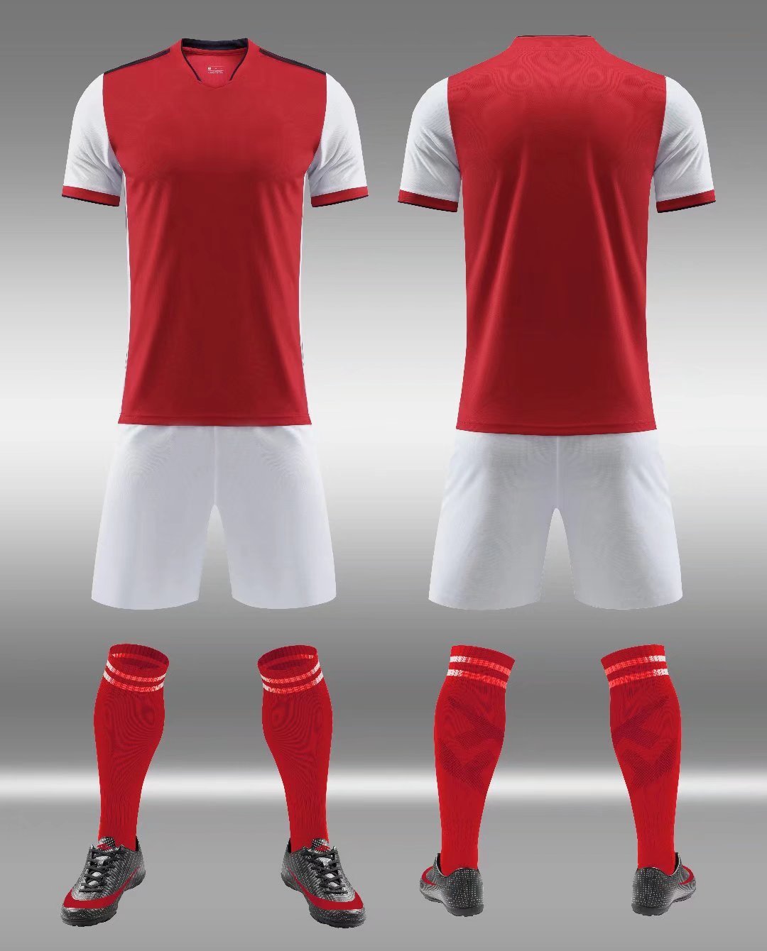 Custom Sublimated Printing Soccer Football Jersey Uniforms for Kids and Schools