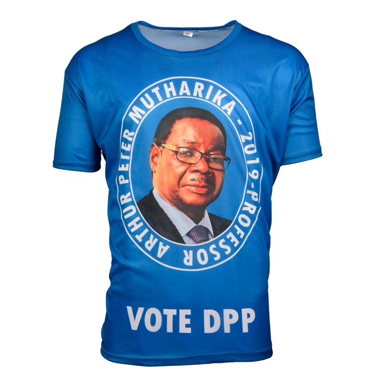 Country Wide Promo Vote T shirts Custom Printing Full Sublimated T shirts
