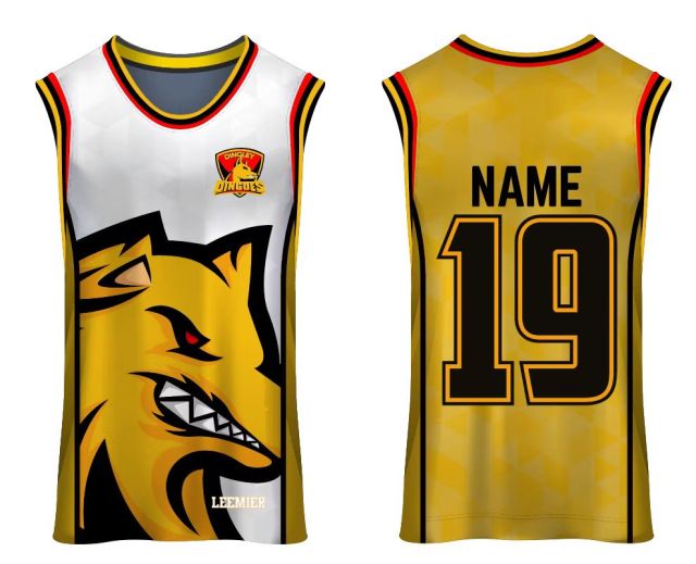 Fully Sublimated Printing Training Basketball Singlets