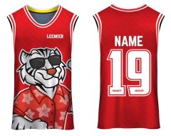 Fully Sublimated Printing Training Basketball Singlets
