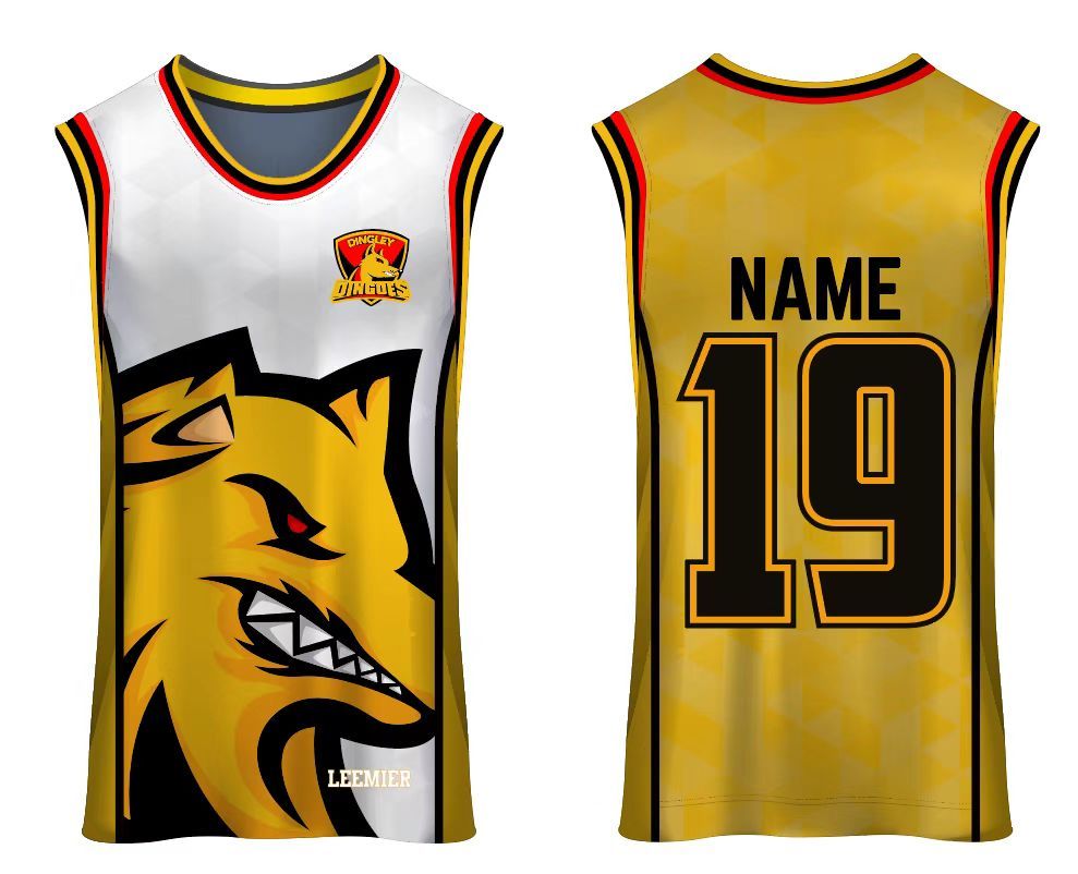 Fully Sublimated Printing Training Basketball Singlets