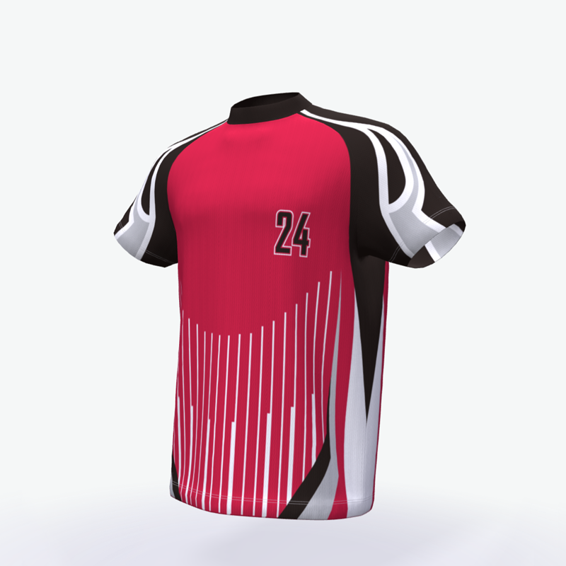 Basic stripe style baseball uniform