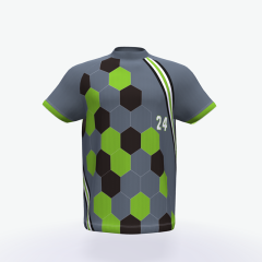 Green dark baseball training jersey shirt