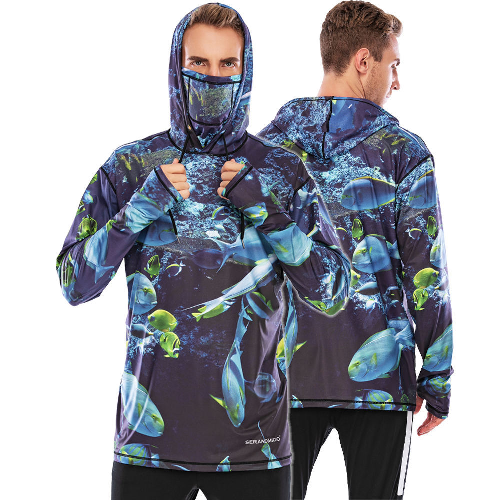 Performance Sun Protection Clothing Quick Dry Breathable anti uv fishing jersey