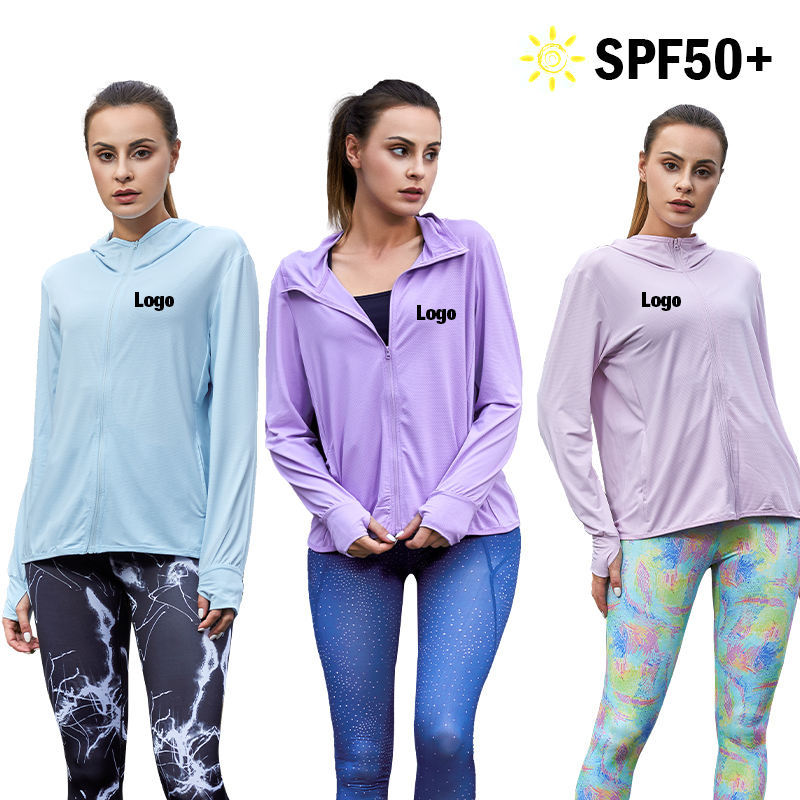 Men and Women Outdoor Anti Uv Quick-dry Thin zipper shirts