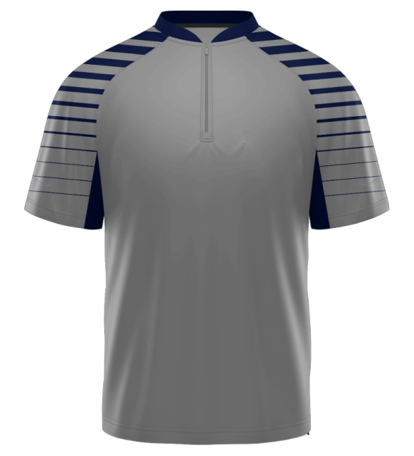 Sublimated Baseball Cage Jackets Short Sleeve