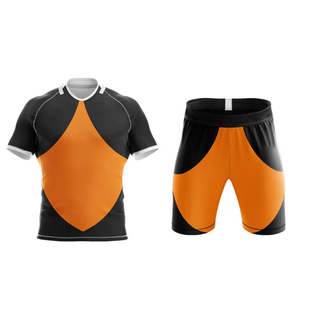New Design Sublimation Rugby Uniforms Shirts and Shorts Customize Rugby Jersey