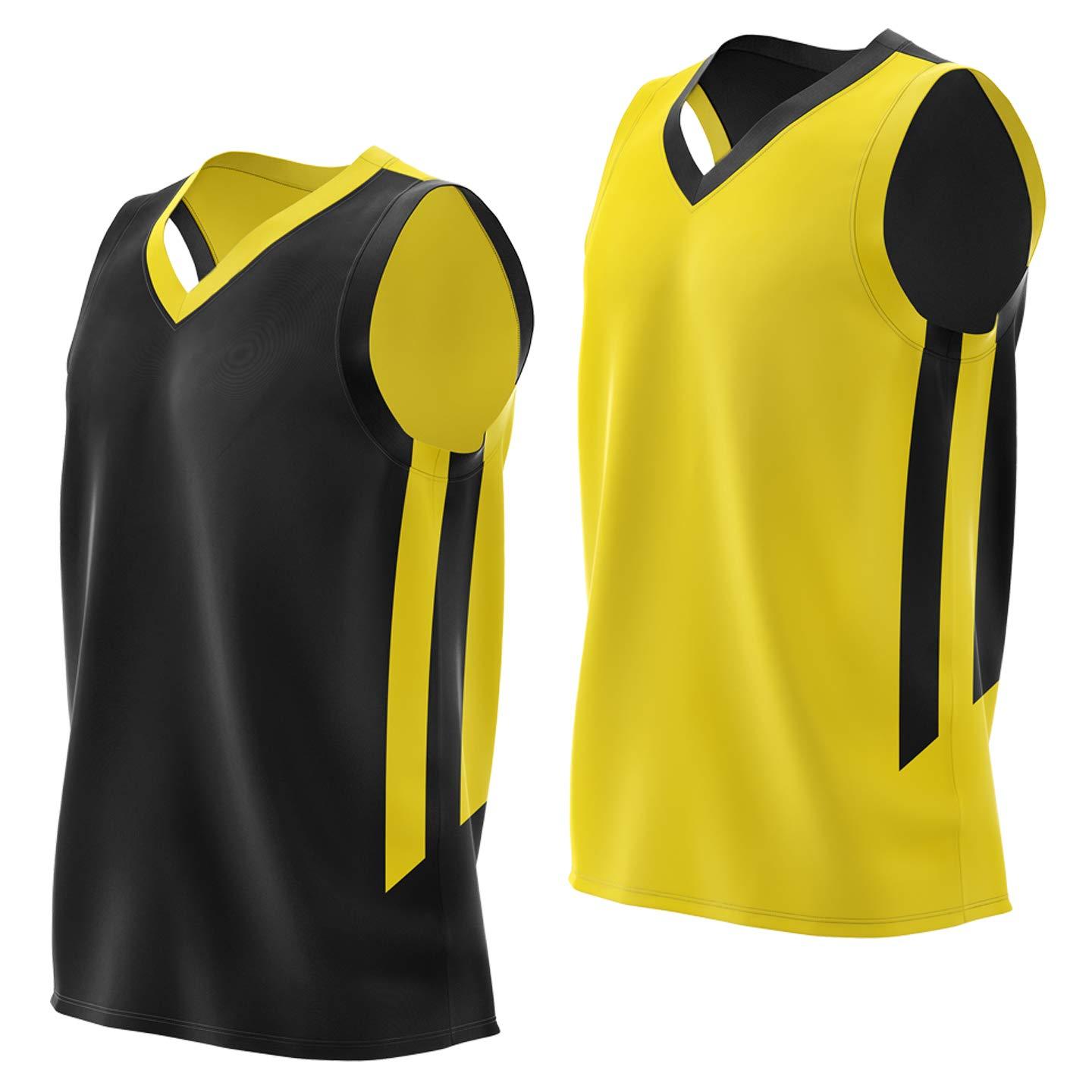 Reversible Volleyball Jersey Men's Mesh Athletic Volleyball Jersey
