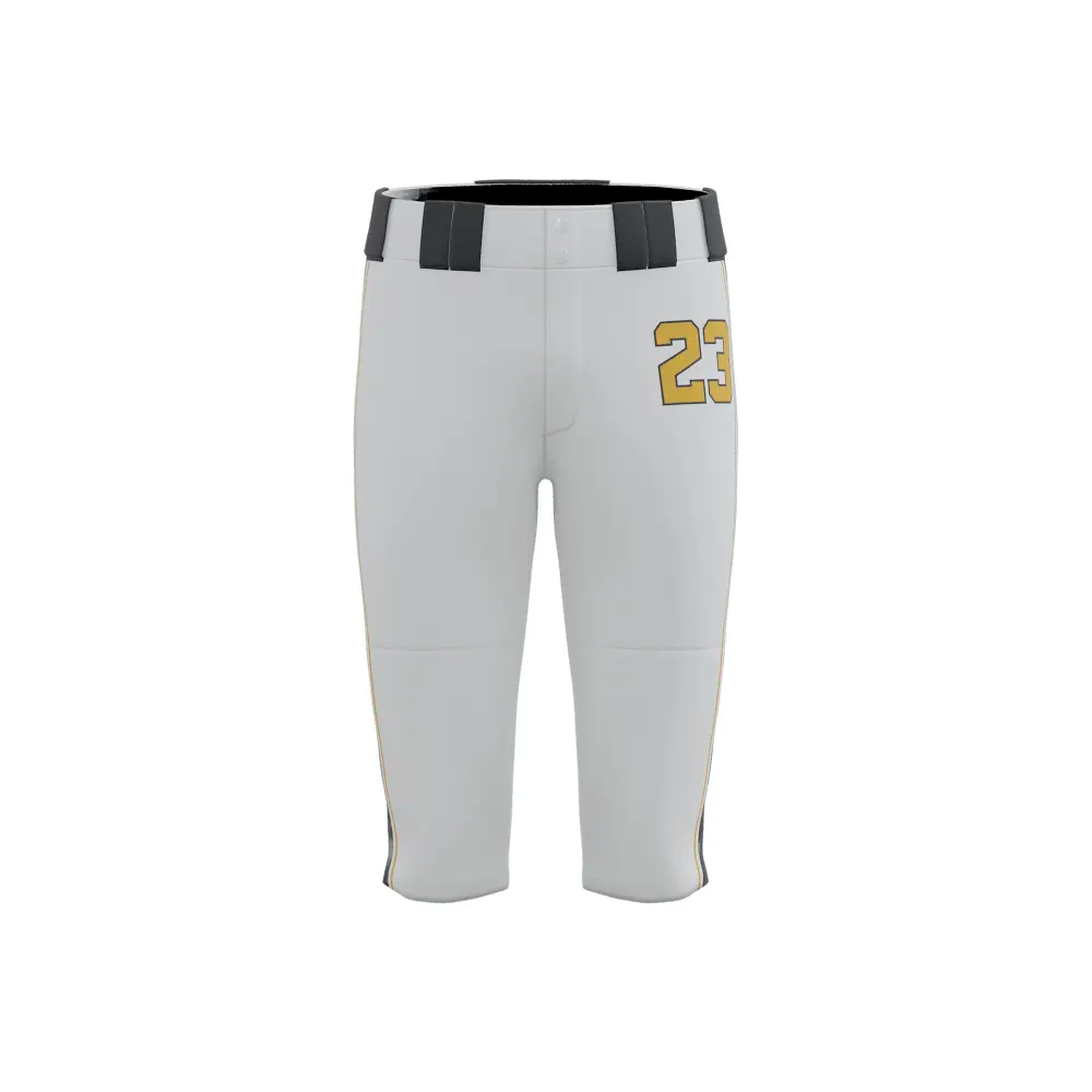 Baseball Pants Customized Sublimation Mens Youth Breathable Casual Baseball Pants With Pockets
