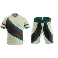 New Design Sublimation Rugby Uniforms Shirts and Shorts Customize Rugby Jersey