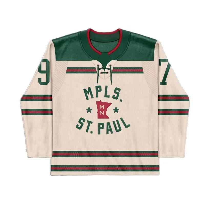 2024 New Design Ice Hockey Uniforms Sublimation Custom Ice Hockey Jerseys