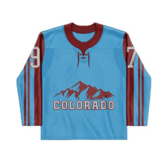 2024 New Design Ice Hockey Uniforms Sublimation Custom Ice Hockey Jerseys