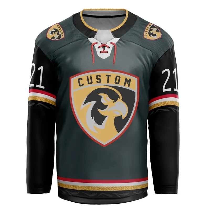 Ice Hockey Custom Design Sublimation Sportswear Customize Team Name for Adults Youth