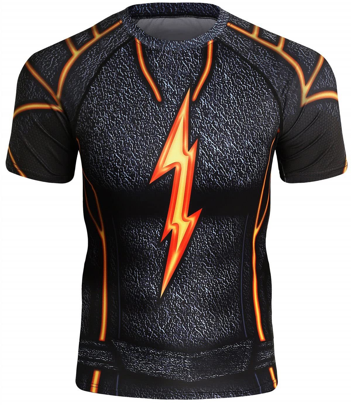 Short Sleeve Compression Training Rash Guard for MMA BJJ Wrestling