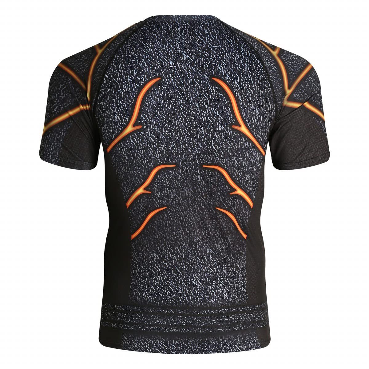 Short Sleeve Compression Training Rash Guard for MMA BJJ Wrestling