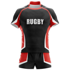 Rugby Uniform Sets Rugby Jersey Quick Dry Customized Sublimation Logo Rugby Uniform