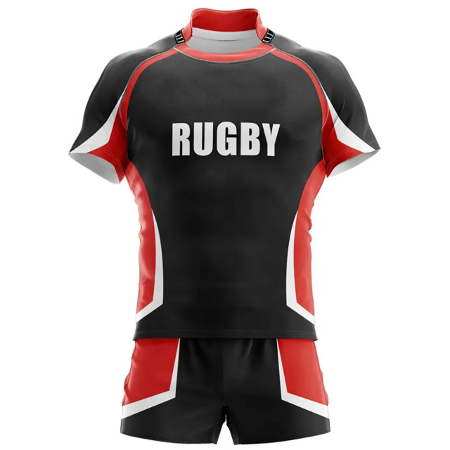 Rugby Uniform Sets Rugby Jersey Quick Dry Customized Sublimation Logo Rugby Uniform