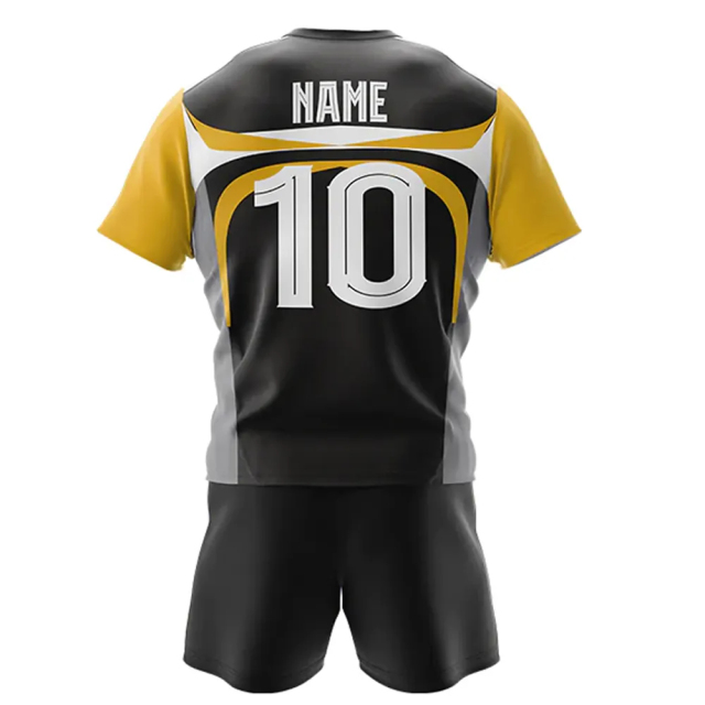 Latest Style Team Wear Rugby Uniform Sublimation Rugby Jersey Men Customized