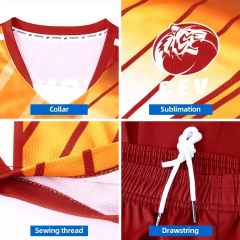 Sleeveless Volleyball Jersey Custom Sublimation Quick Dry Volleyball Uniform Teamwear