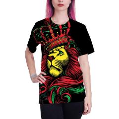 Short Sleeve Shirt Animal T-Shirt for Men Women Graphic Tees