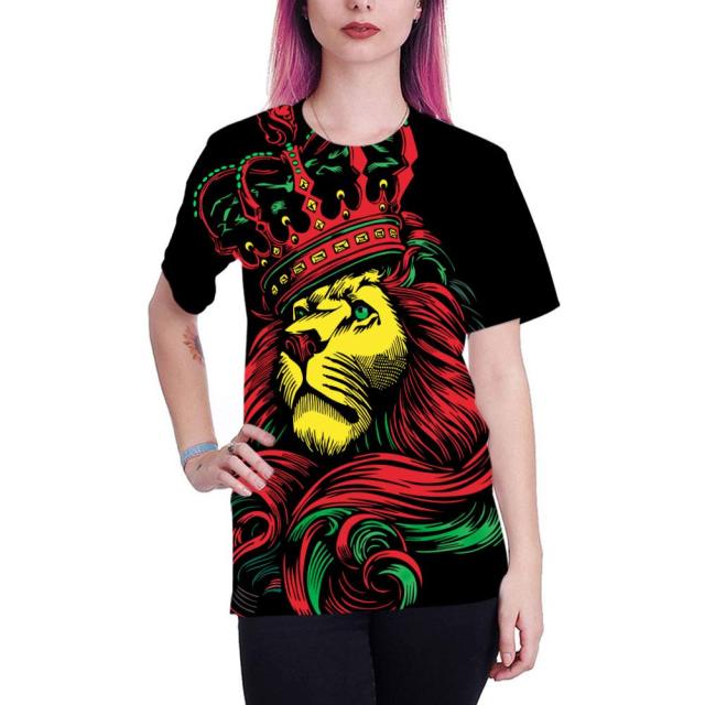 Short Sleeve Shirt Animal T-Shirt for Men Women Graphic Tees