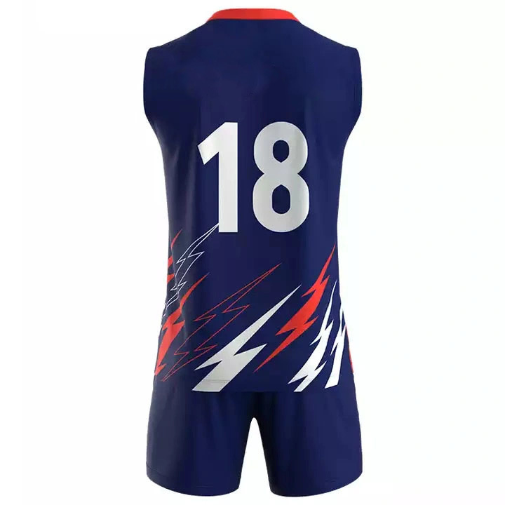 Sleeveless Volleyball Jersey Custom Sublimation Quick Dry Volleyball Uniform Teamwear
