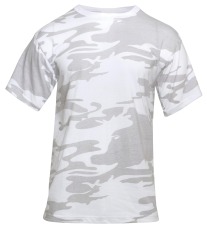 Camo T-Shirt Regular Fit Crew Neck Shirt Short Sleeve T-Shirt