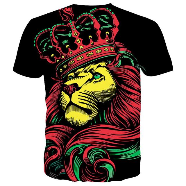 Short Sleeve Shirt Animal T-Shirt for Men Women Graphic Tees