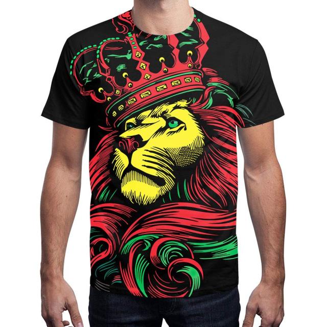 Short Sleeve Shirt Animal T-Shirt for Men Women Graphic Tees