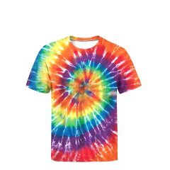Tie Dye Shirts for Men Women Short Sleeve Tie Dye T-Shirts