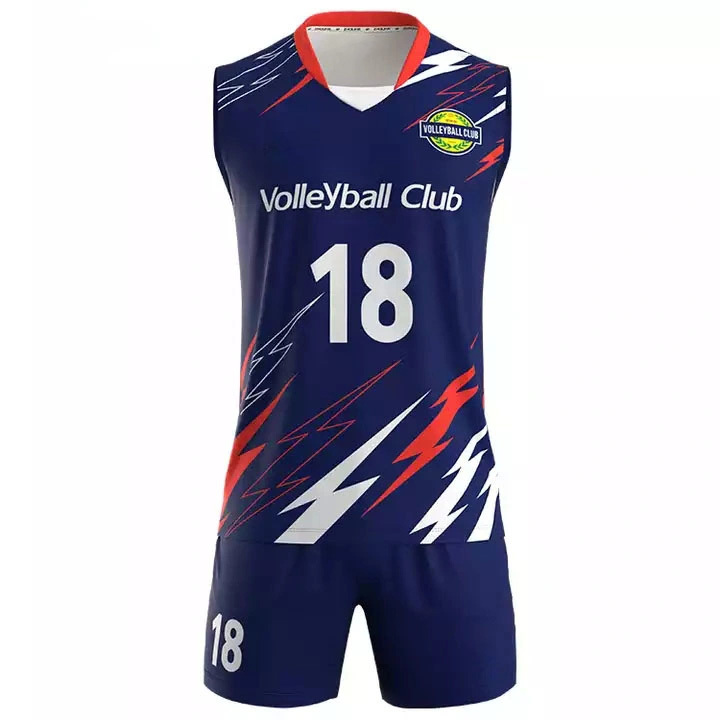 Sleeveless Volleyball Jersey Custom Sublimation Quick Dry Volleyball Uniform Teamwear