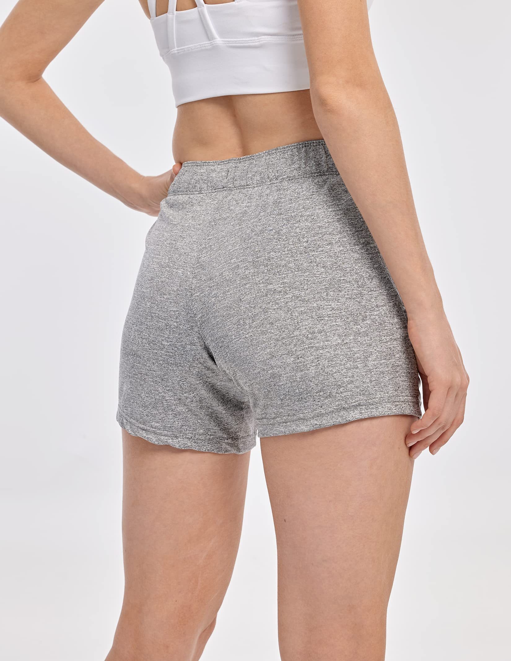 Women's Sweat Shorts with Pockets Drawstring Summer Workout Casual Lounge Shorts