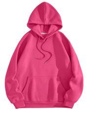 Women's Hoodie Long Sleeve Basic Pullover Sweatshirt with Kangaroo Pockets