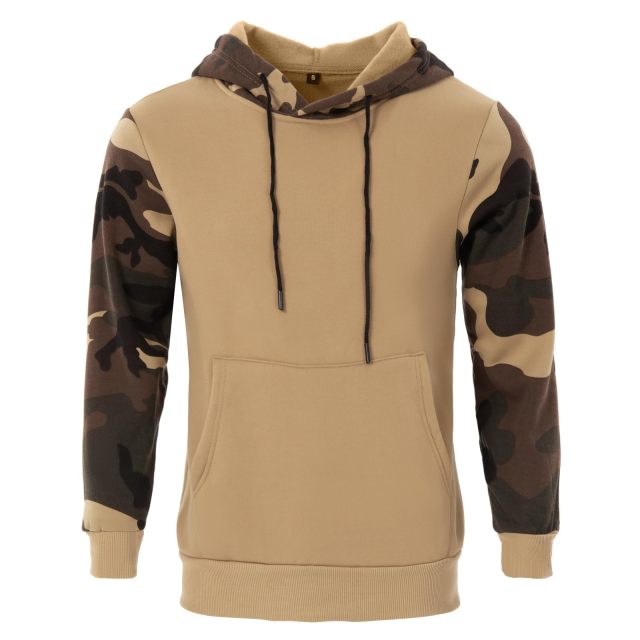 Camouflage Long Sleeves Hoodie Pullover Slim Fit Hooded Sweatshirt for MenCamouflage Long Sleeves Hoodie Pullover Slim Fit Hooded Sweatshirt for Men