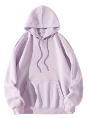 Women's Hoodie Long Sleeve Basic Pullover Sweatshirt with Kangaroo Pockets