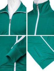 Casual Lightweight Track Jacket Men's Full Zip Long Sleeve Outwear Running Hiking Jacket