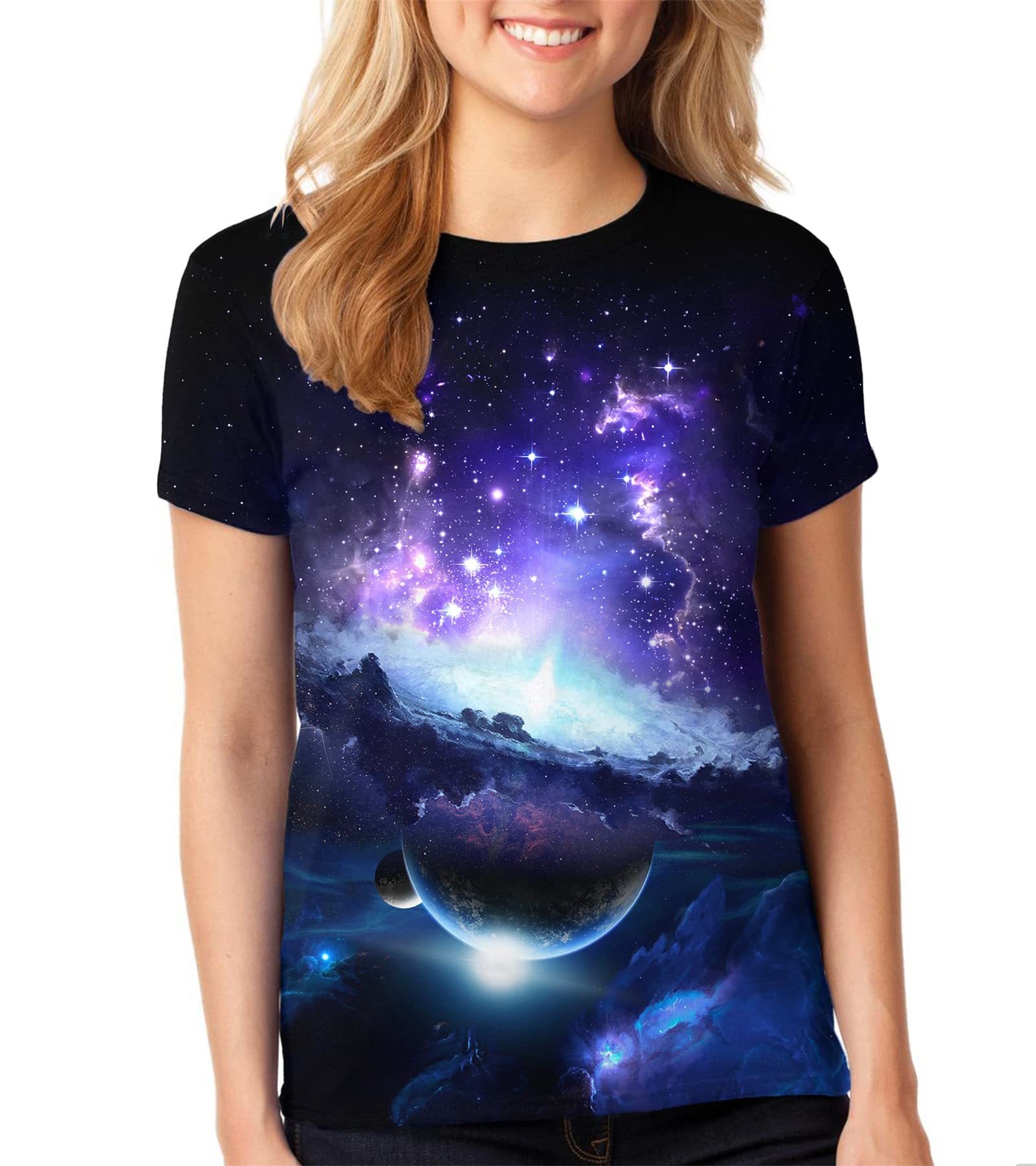 Men Women T-Shirts Unisex 3D Print Short Sleeve Crewneck Graphic Tees