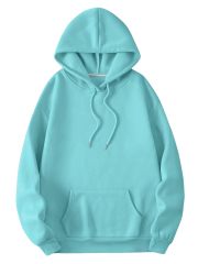 Women's Hoodie Long Sleeve Basic Pullover Sweatshirt with Kangaroo Pockets