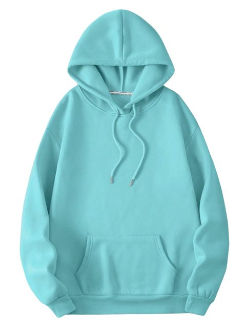 Women's Hoodie Long Sleeve Basic Pullover Sweatshirt with Kangaroo Pockets
