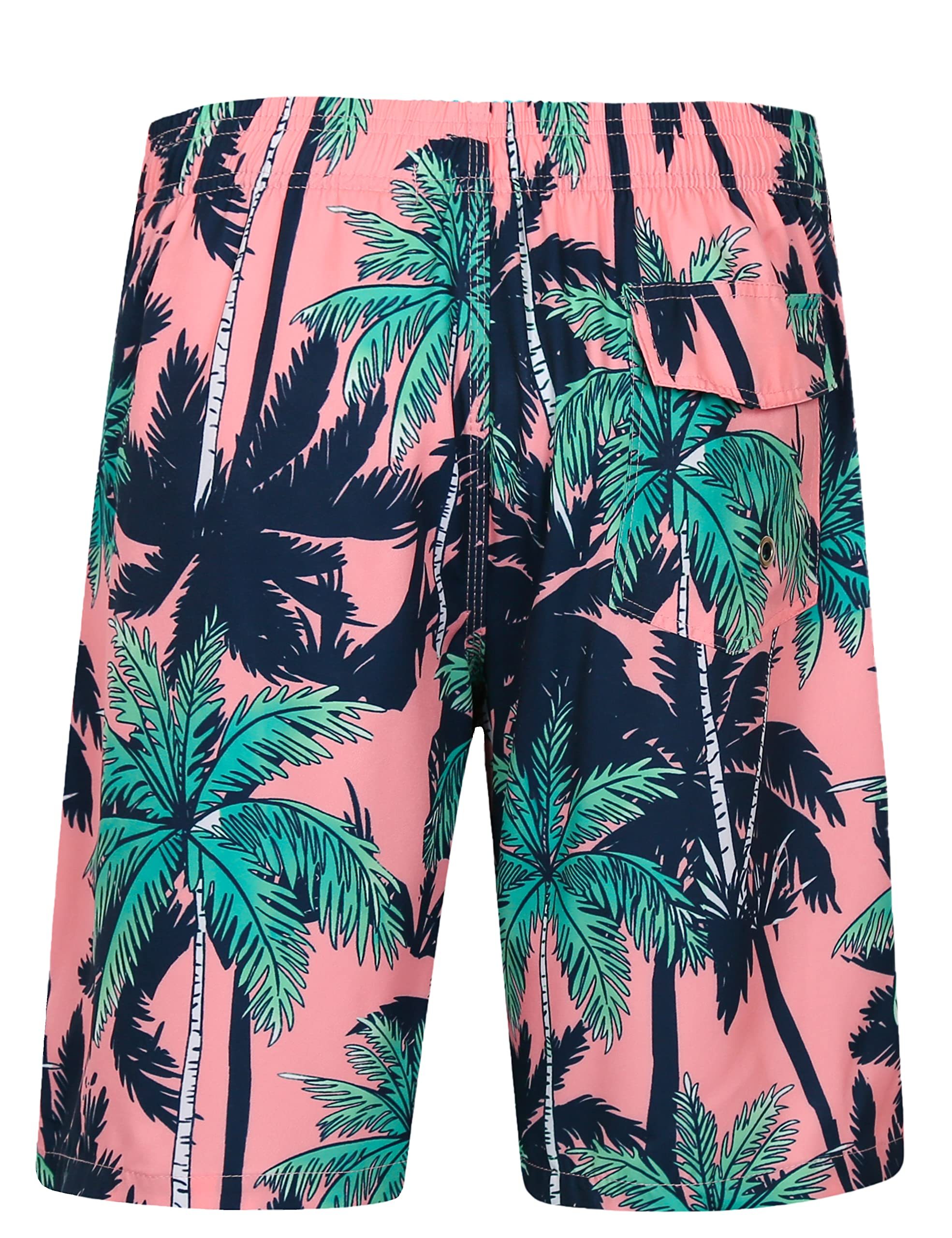 Beachshorts Quick Dry Board Shorts with Pockets Swimsuit Bathing Shorts for Men