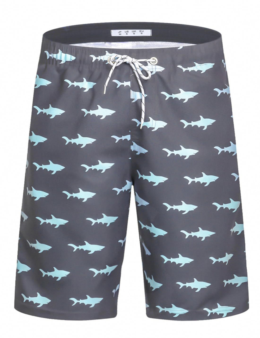 Mens Stretch Swim Shorts Mesh Lining Bathing Suits Beach Shorts with Pockets