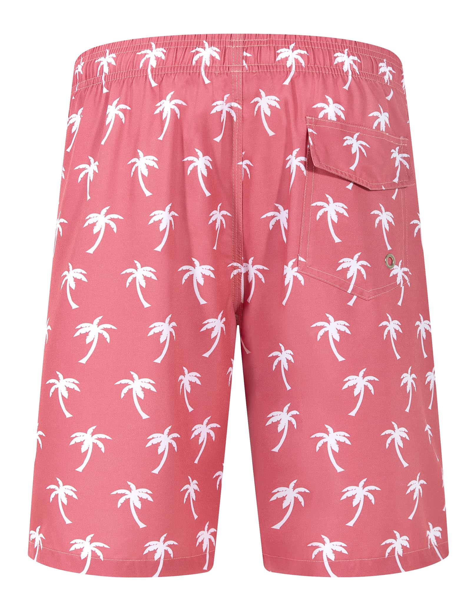 Men's Printed Beachwear Summer Swim Trunks Quick Dry Beachshorts