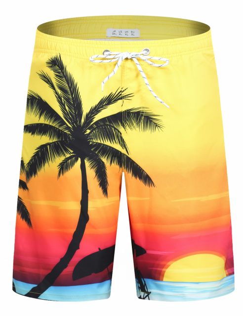 Men's Beachshorts Quick Dry Mesh Liner Beach Bathing Swimming Board Shorts
