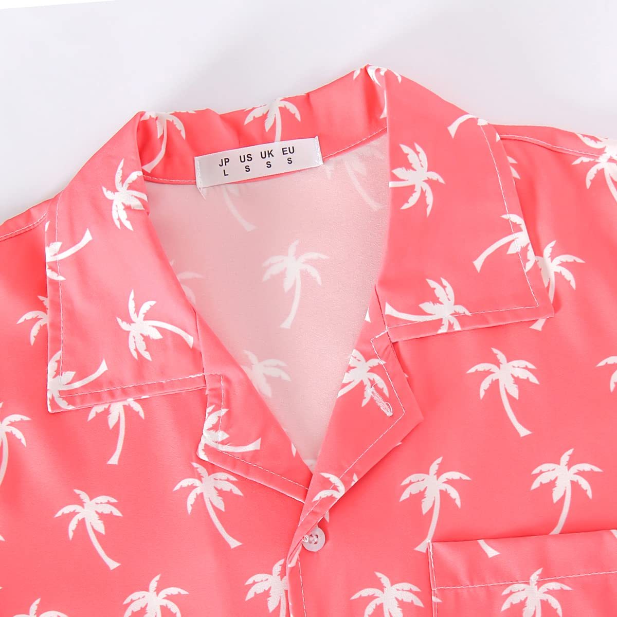 Hawaiian Shirt Funky Casual Button Down Shortsleeve Unisex Beach Party Shirt