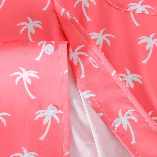 Hawaiian Shirt Funky Casual Button Down Shortsleeve Unisex Beach Party Shirt