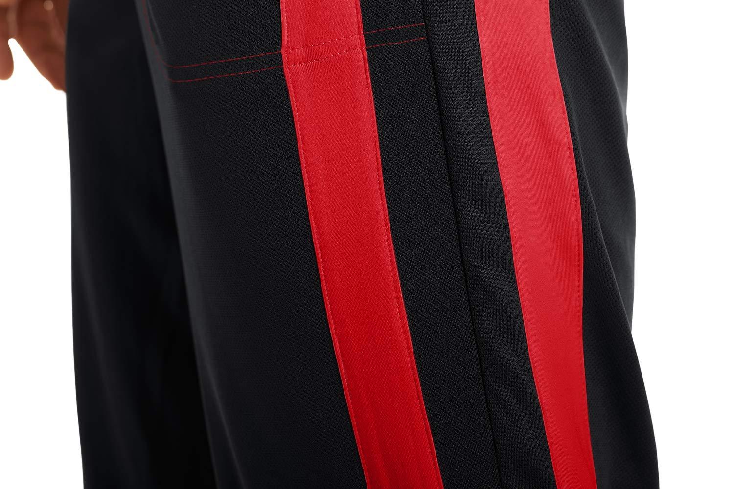 Men's Lightweight Athletic Pants Leisure Sweatpants for Men Open Bottom Athletic Gym Pants with Pockets